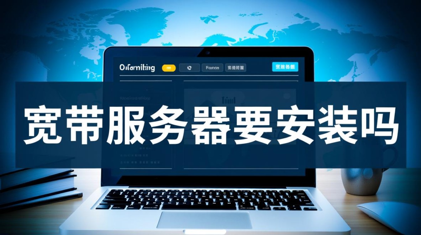 宽带服务器要安装吗？电脑必须装吗？