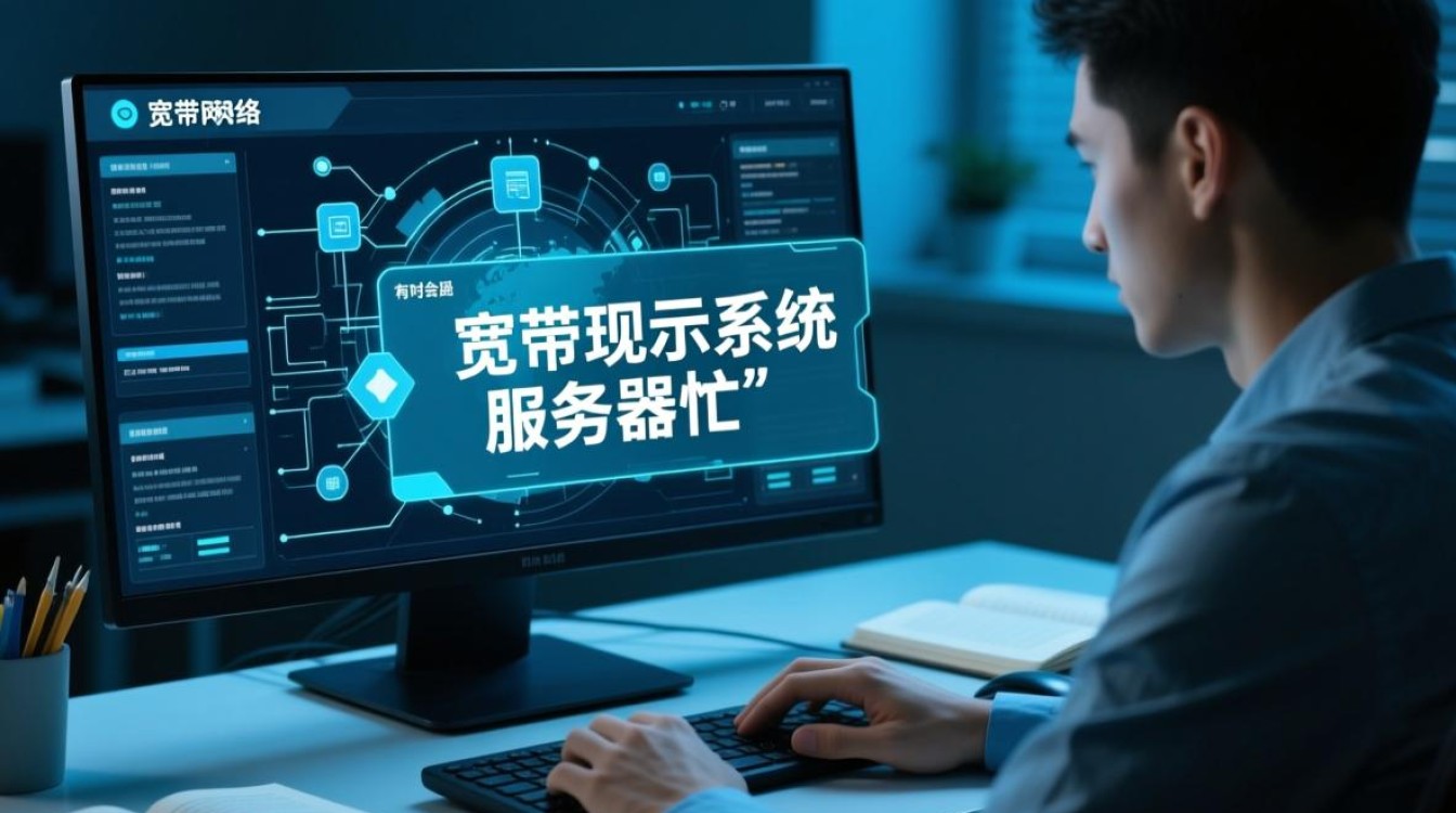 宽带显示系统服务器忙怎么办？影响使用吗？