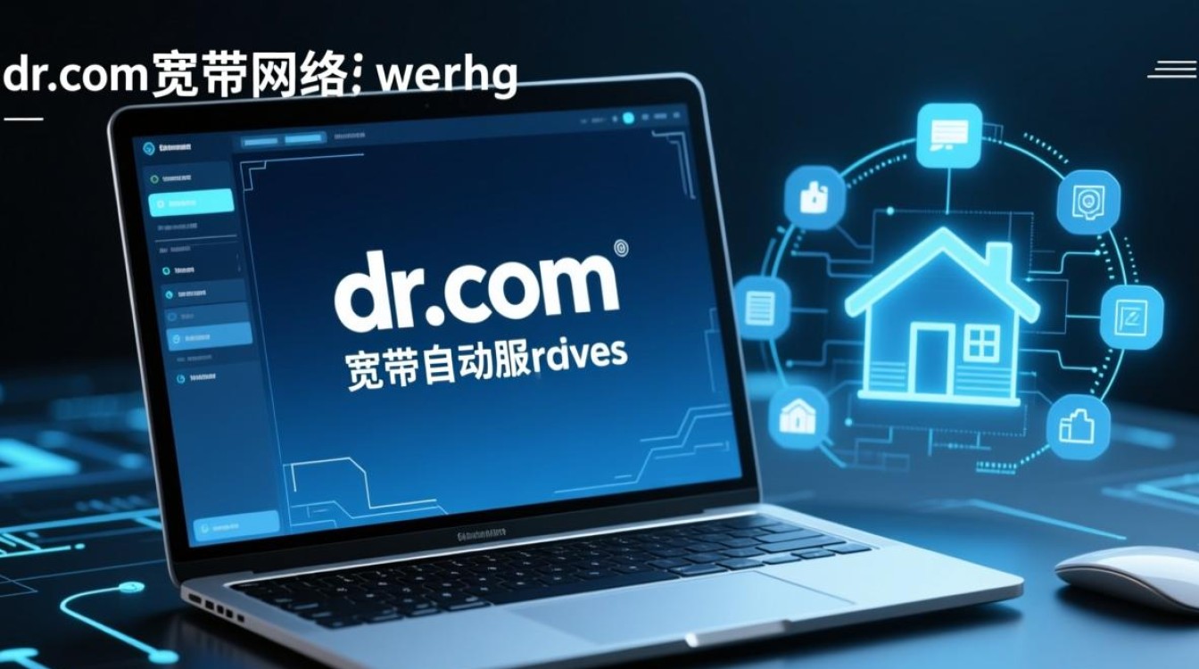 dr.com宽带自动服务器怎么设置才能自动重连？