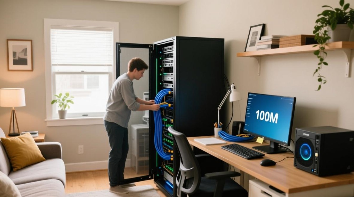 100m宽带架设服务器，实际网速能达到多少？
