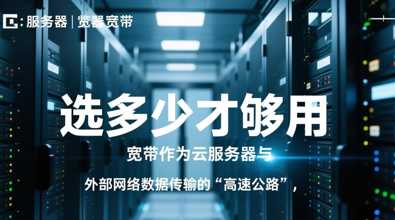 云服务器的宽带选多少