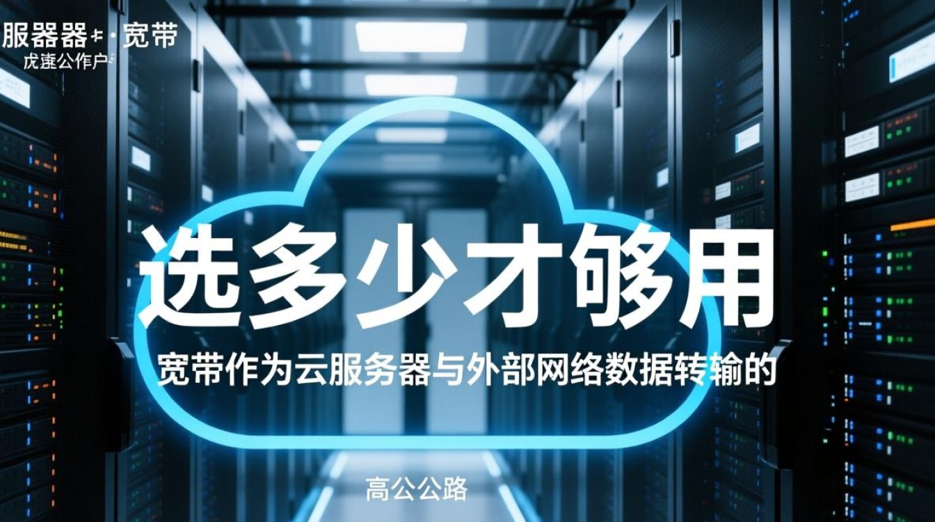 云服务器的宽带选多少