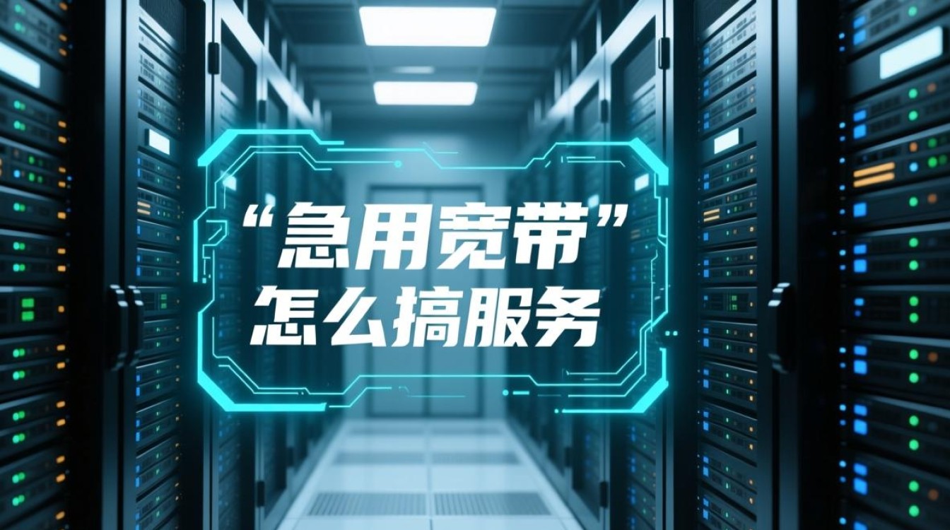 急用宽带怎么搞服务器？临时宽带配服务器要注意啥？