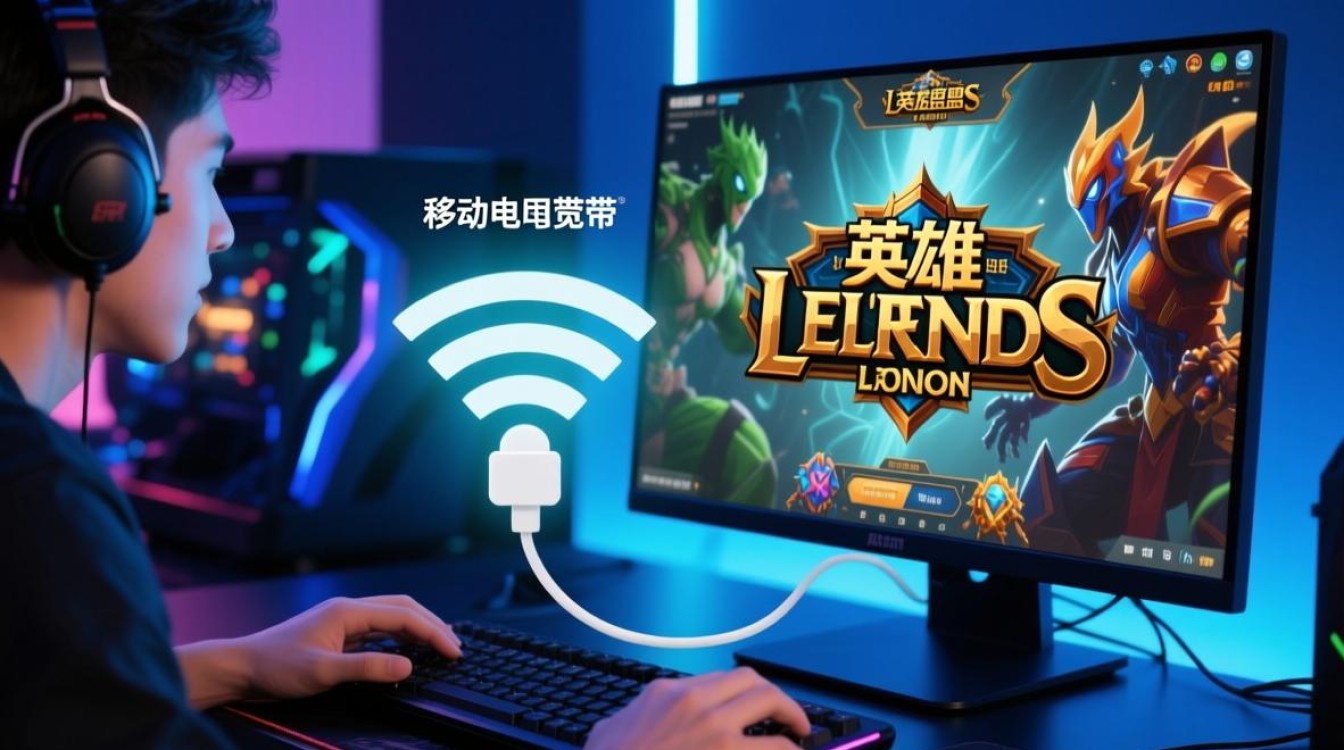 移动宽带lol连接服务器地址