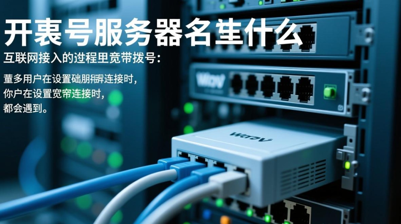 宽带拨号服务器名是什么？如何查看或修改？