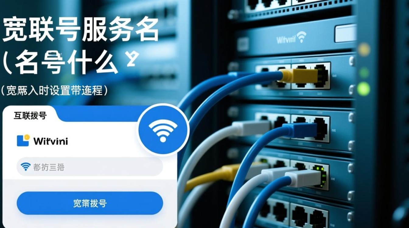 宽带拨号服务器名是什么？如何查看或修改？