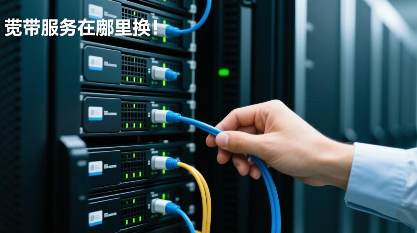 宽带换服务器在哪里换？具体操作步骤和入口是什么？