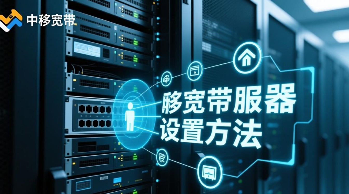 中移宽带服务器设置方法新手怎么操作步骤详细？