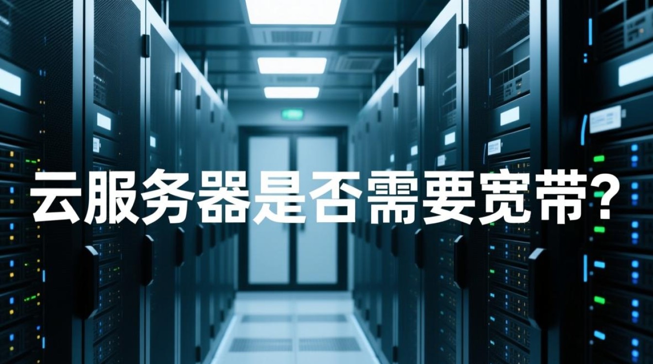 不用宽带的云服务器吗