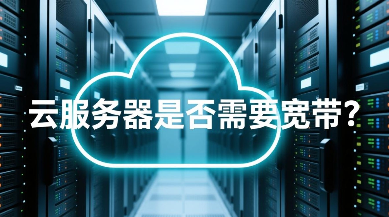 不用宽带的云服务器吗