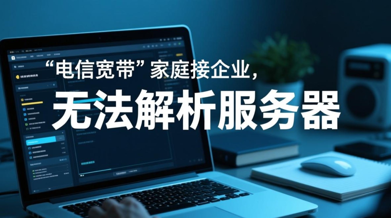 电信宽带无法解析服务器 电信宽带无法解析服务器