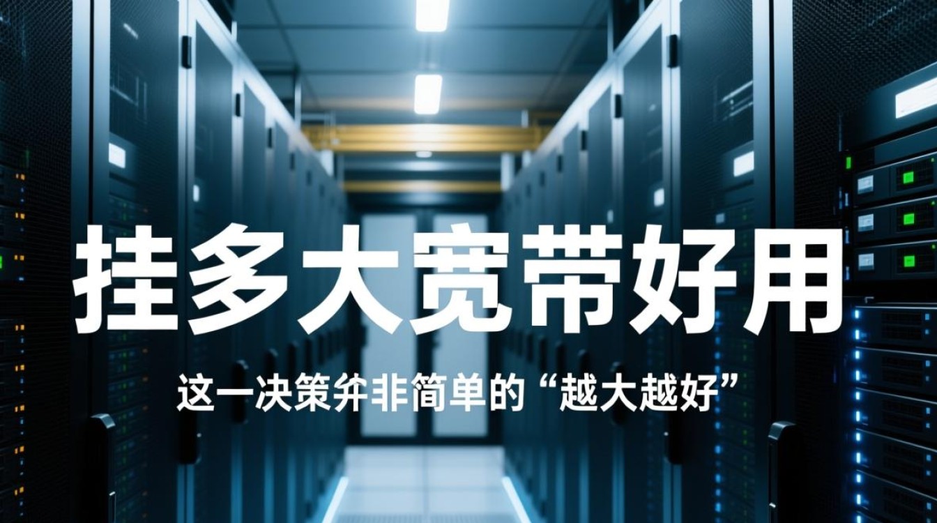 服务器挂多大宽带好用？企业级应用如何选才不卡？