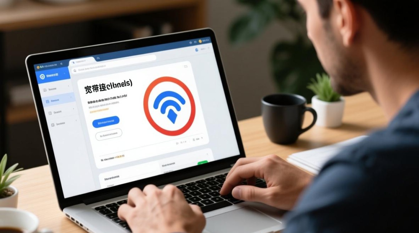 宽带服务器异常但能上网