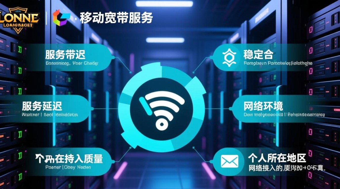 LOL移动宽带选哪个服务器延迟低又稳定？