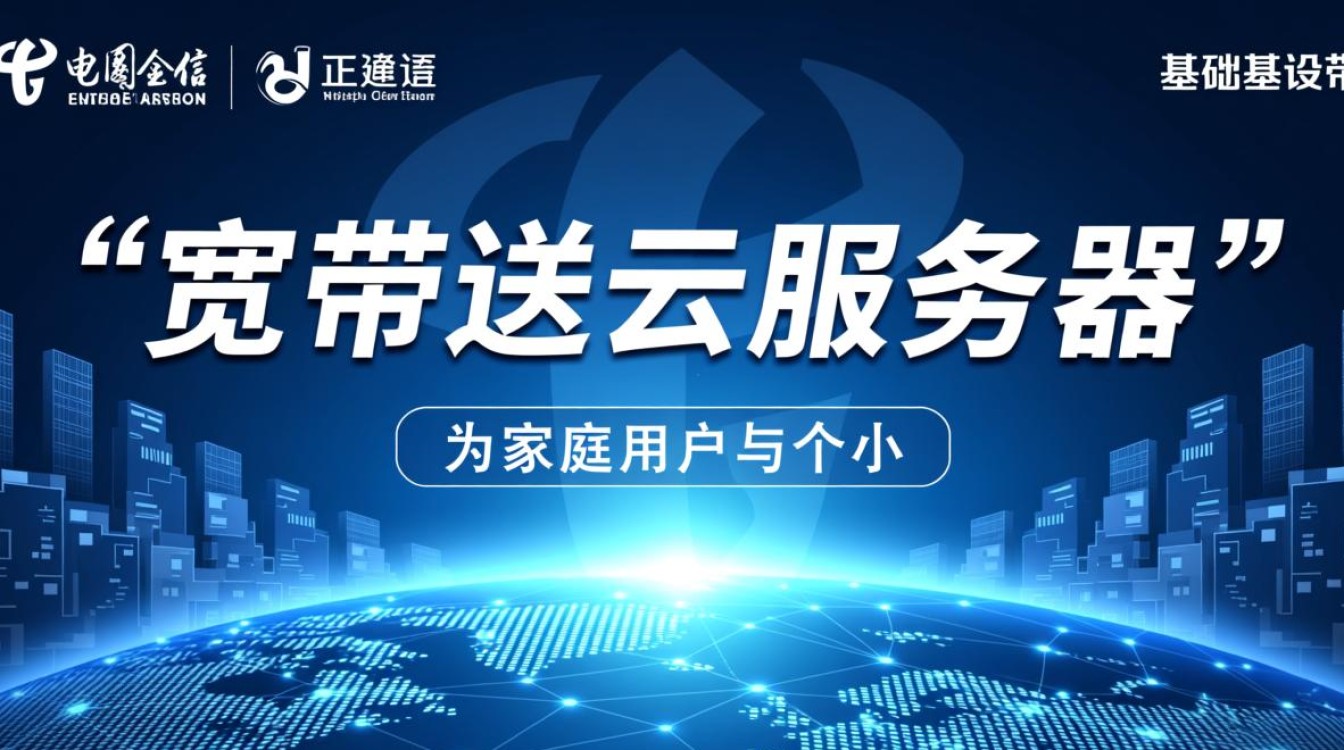 电信企业宽带送云服务器，这服务靠谱吗？