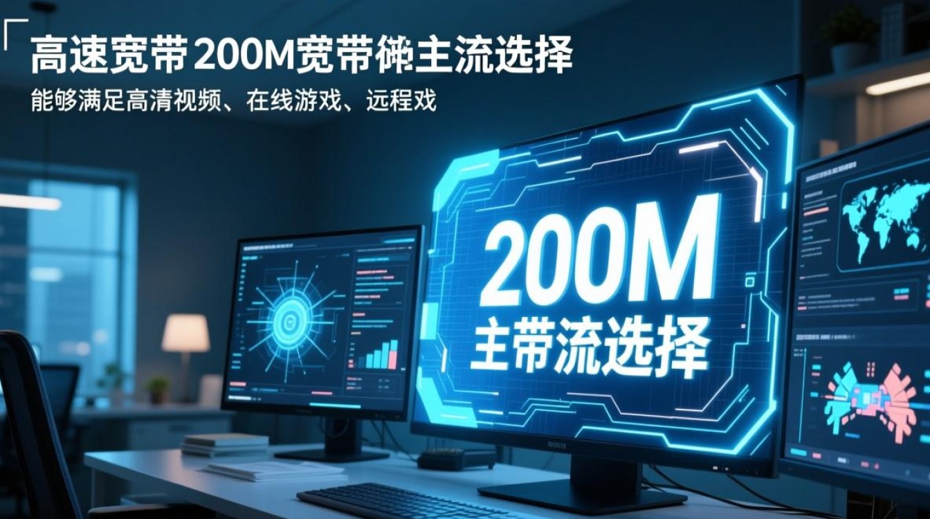 200m宽带没服务器，怎么搭建本地服务或远程访问？