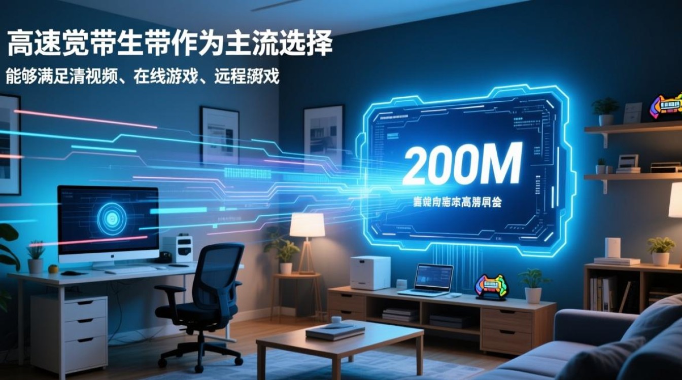 200m宽带没服务器，怎么搭建本地服务或远程访问？