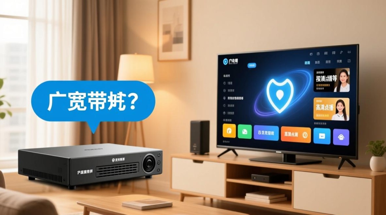 广电家庭服务器和宽带是一回事吗？