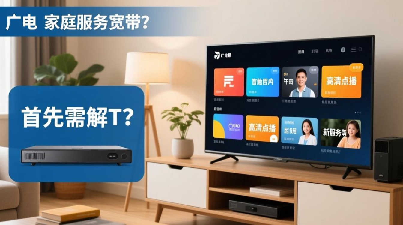 广电家庭服务器和宽带是一回事吗？