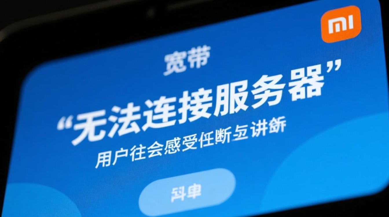 小米宽带显示无法连接服务器怎么办？