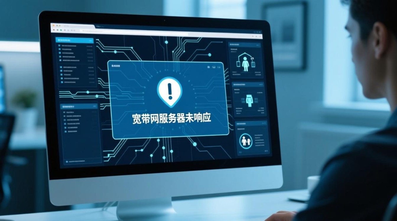 宽带网服务器未响应
