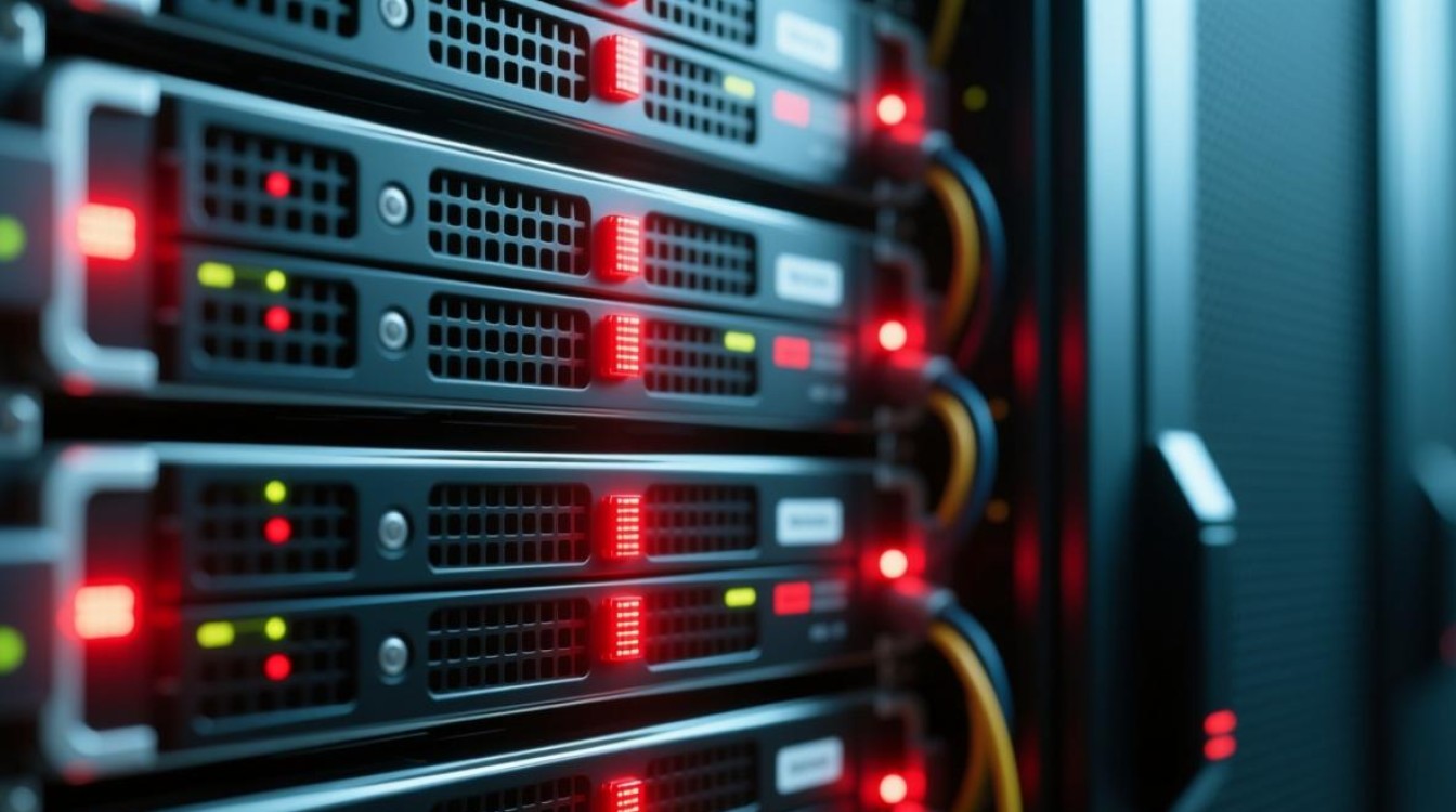 移动大宽带服务器闪红灯