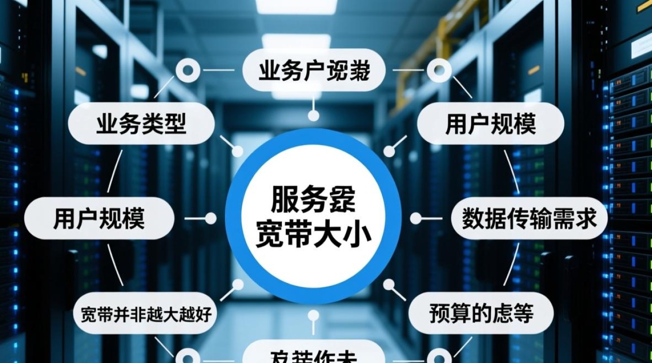 服务器挂多大宽带才够用？如何根据业务需求选？