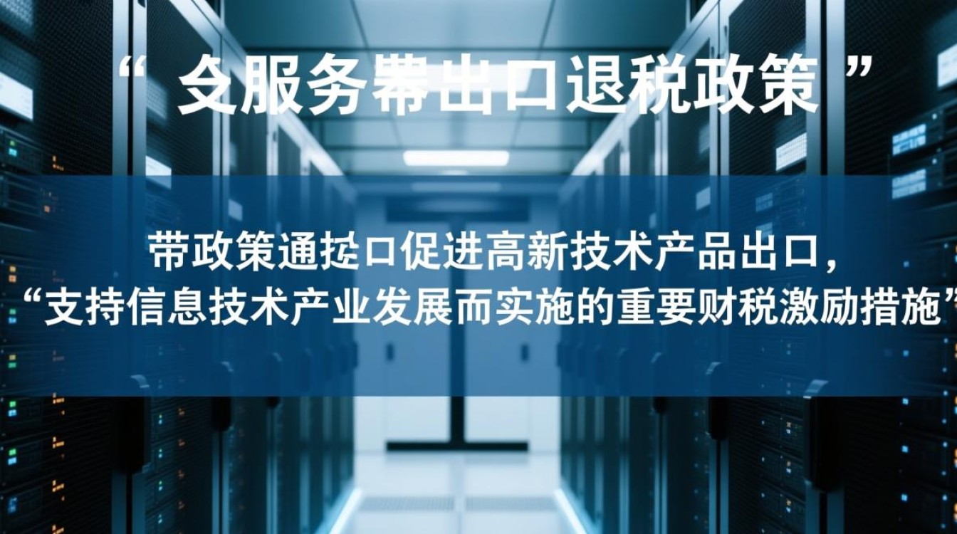 宽带服务器出口退税政策具体怎么申请？