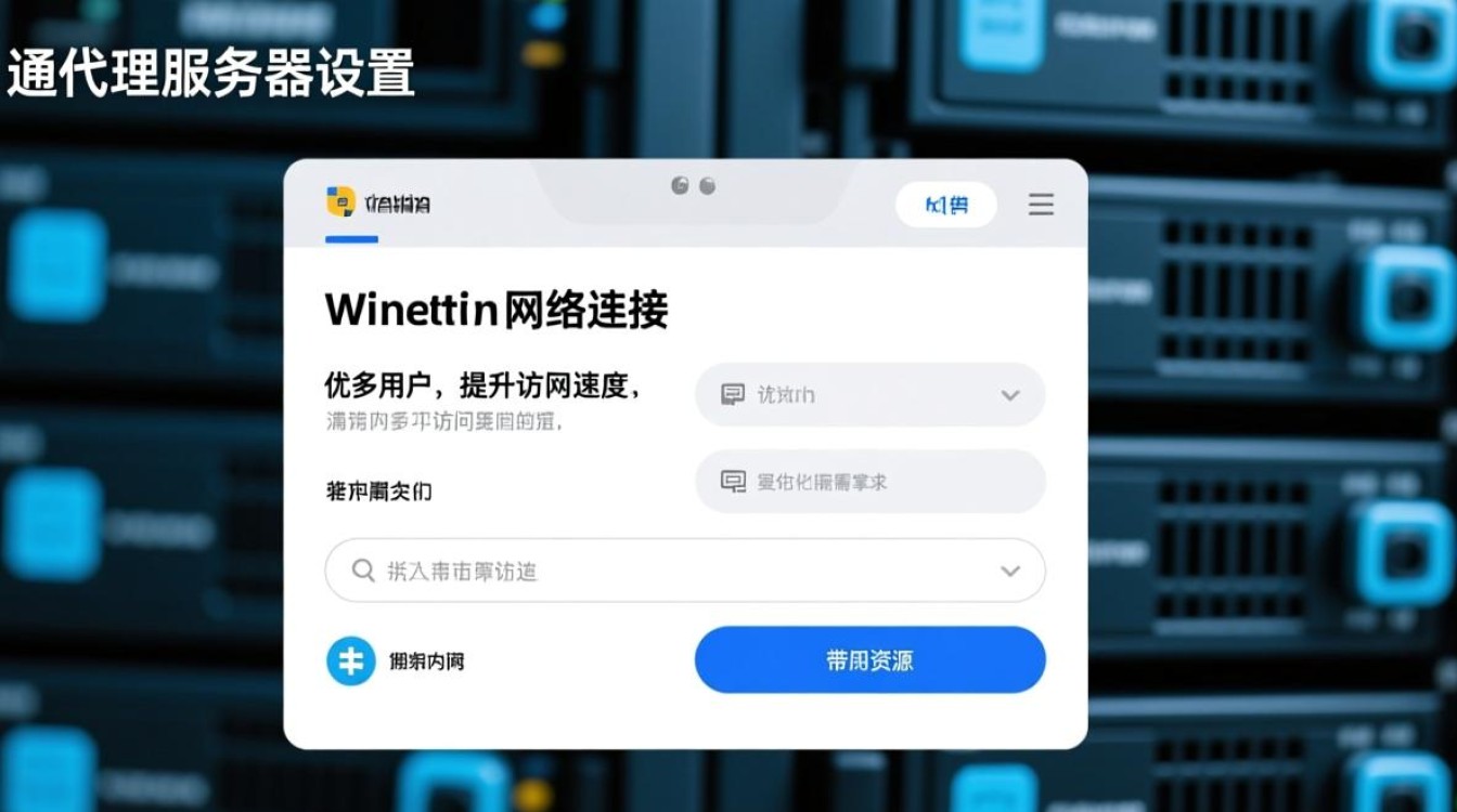宽带通代理服务器设置