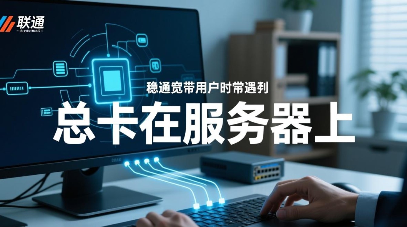 联通宽带总卡在服务器上怎么办？解决方法有哪些？