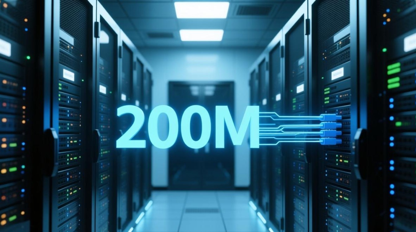 200m宽带做服务器