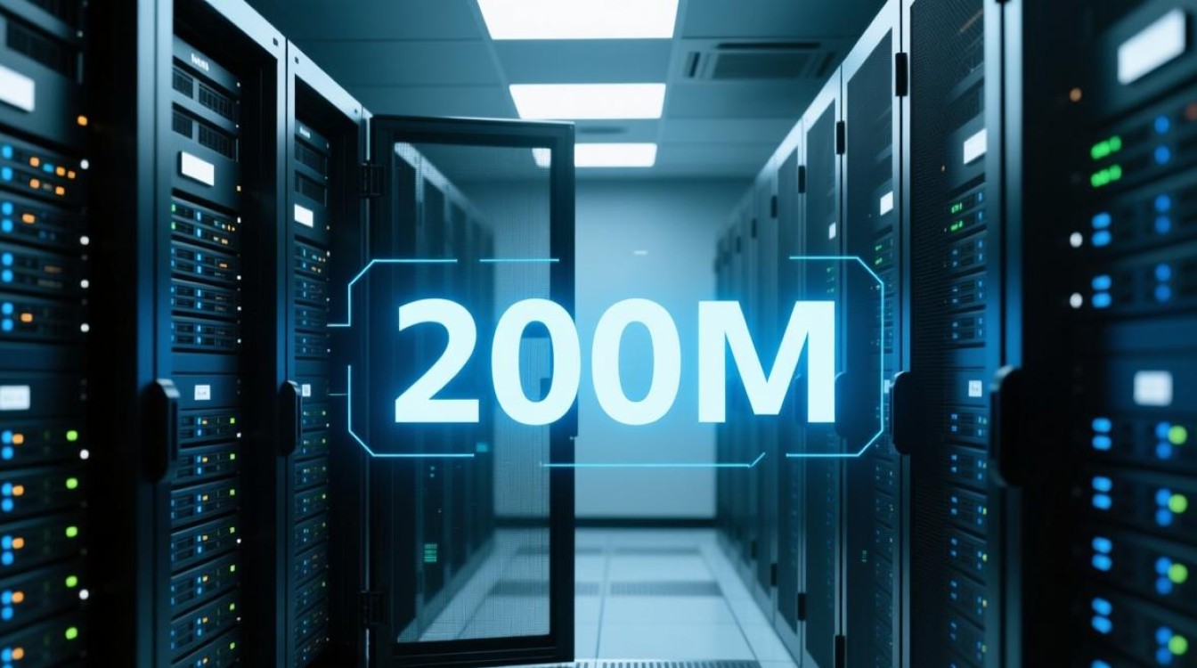 200m宽带做服务器