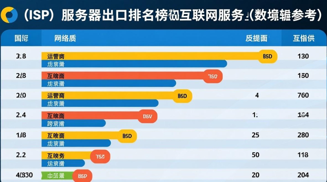 宽带服务器出口排名榜