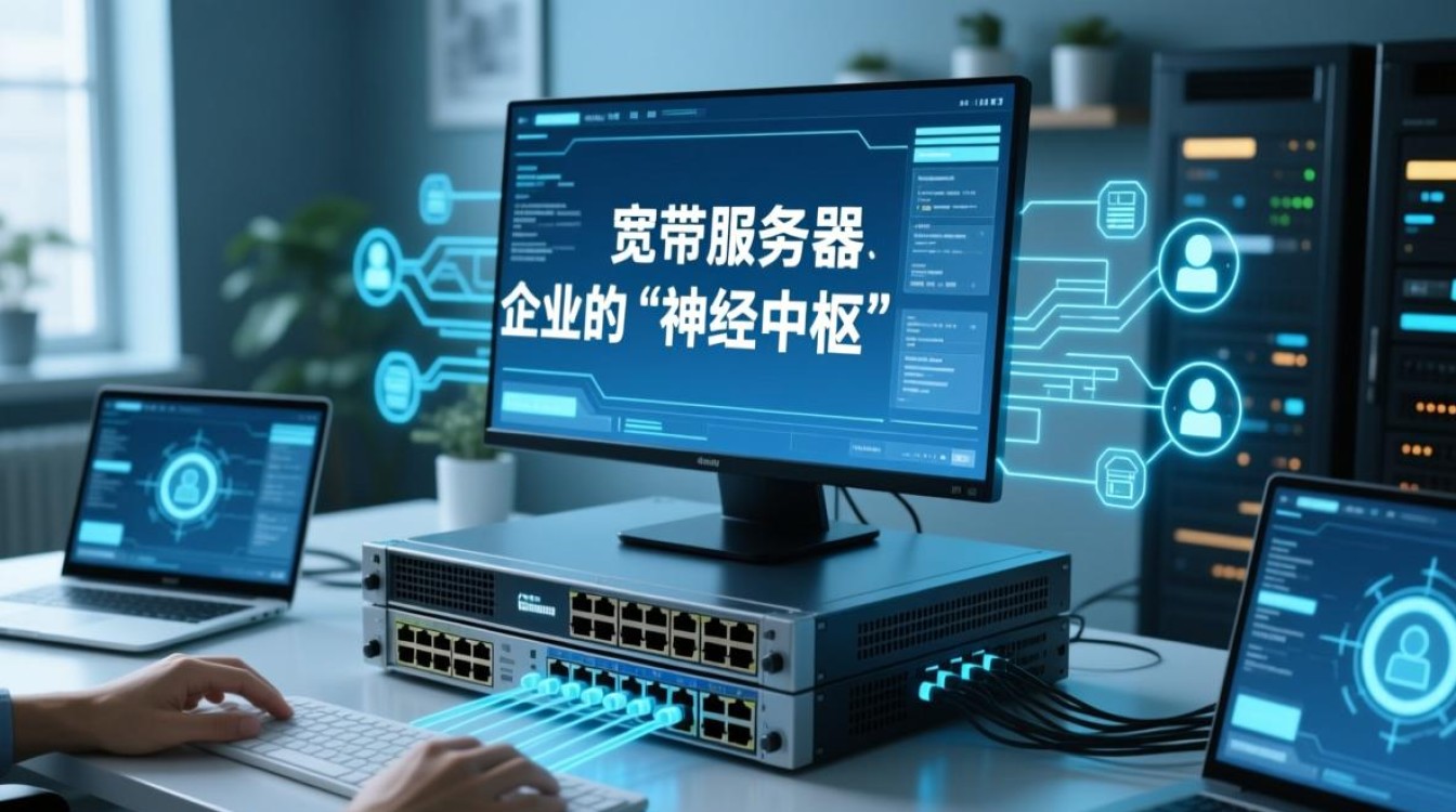 宽带显示服务器开小差