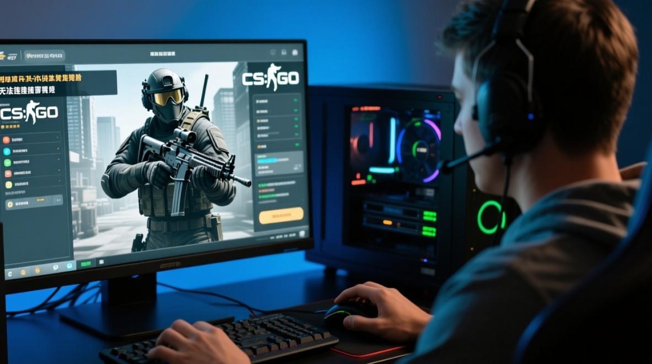 移动宽带玩CSGO连不上服务器怎么办？