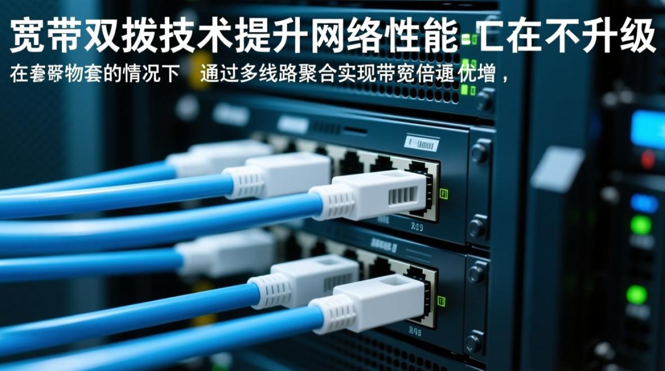 服务器宽带双拨怎么设置才能叠加网速? 服务器宽带双拨怎么设置才能叠加网速?