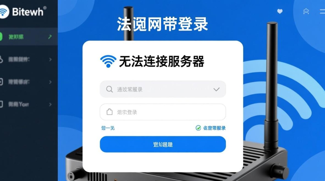 宽带登录显示无法连接服务器 宽带登录显示无法连接服务器