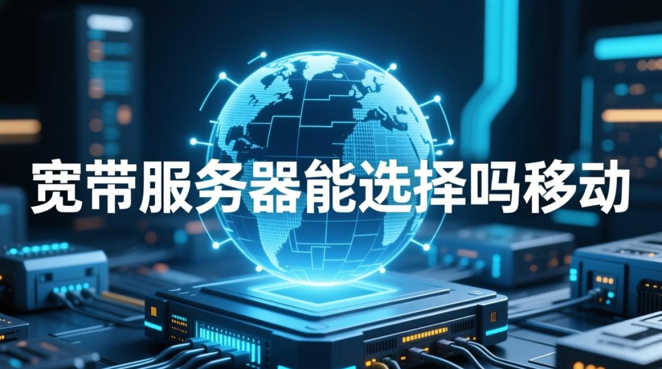 宽带服务器能选择吗移动