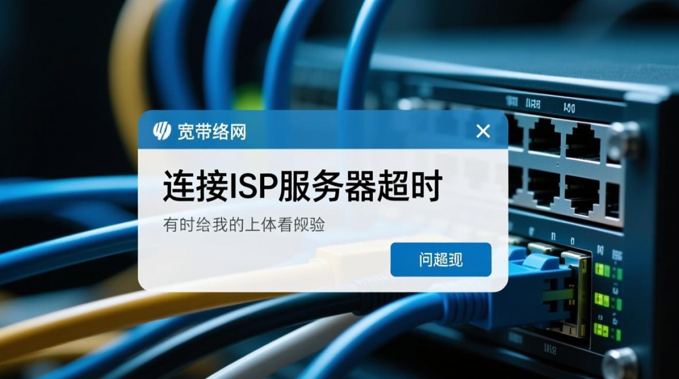 宽带显示连接isp服务器超时怎么办？