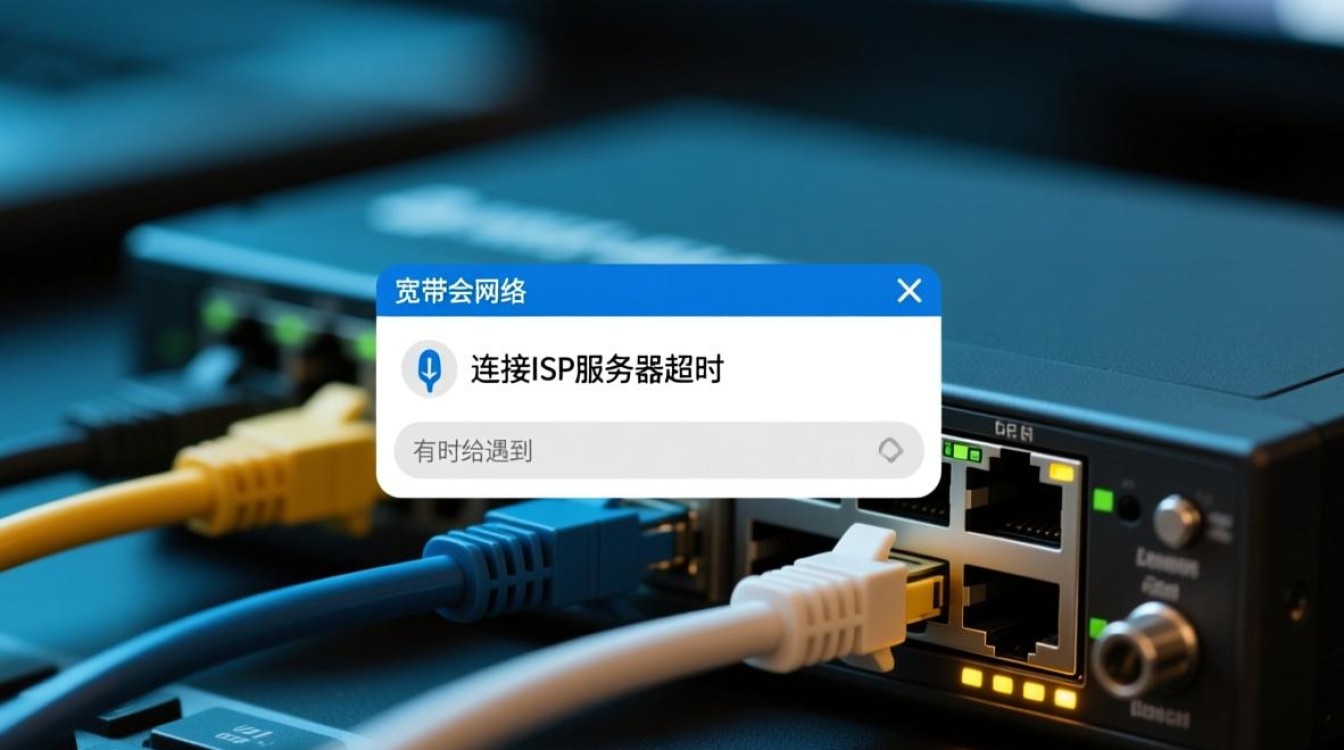 宽带显示连接isp服务器超时怎么办？