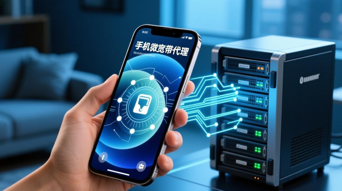 手机微宽带代理服务器