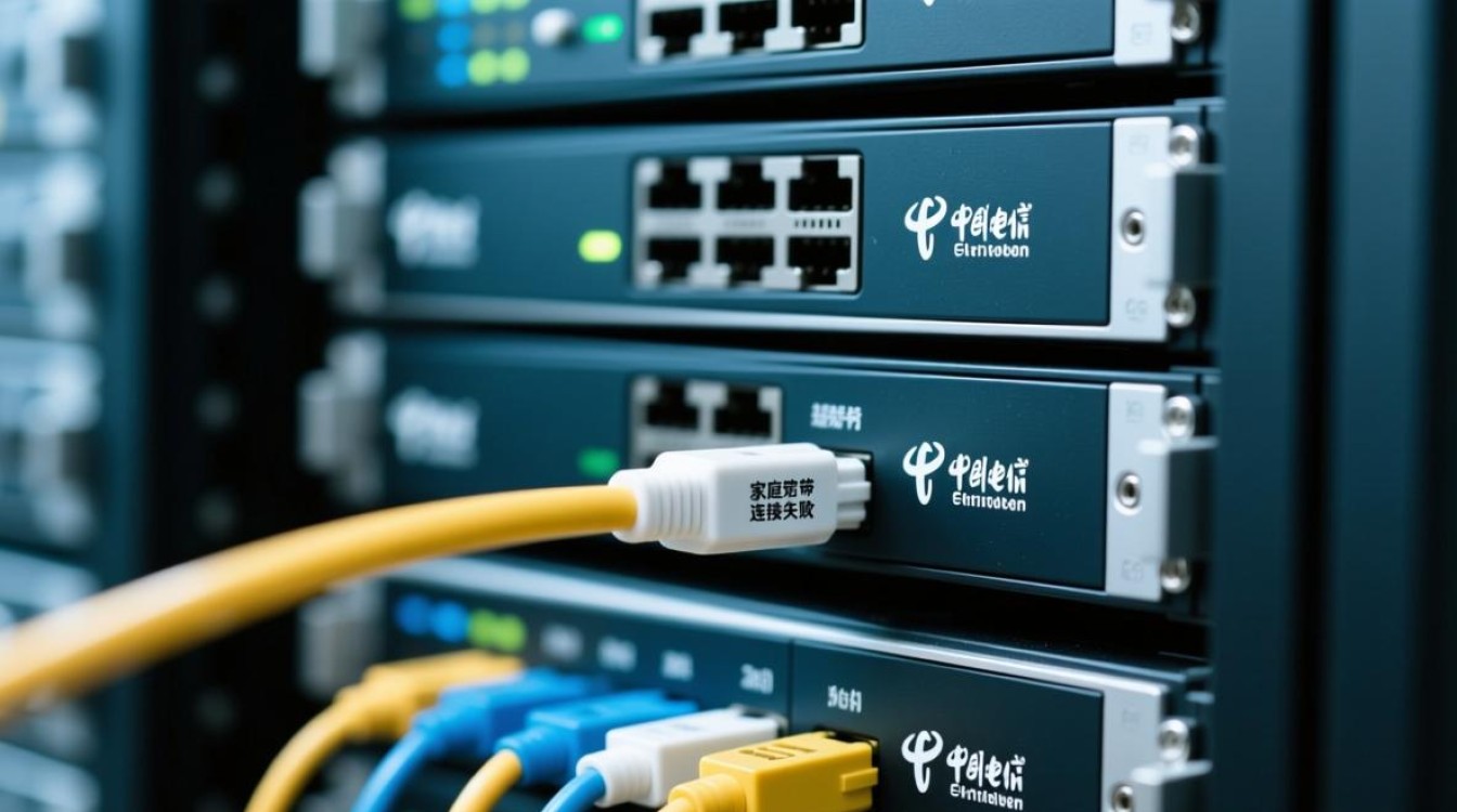 电信家庭宽带服务器连接失败