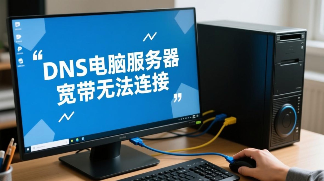 dns电脑服务器宽带无法连接怎么办？