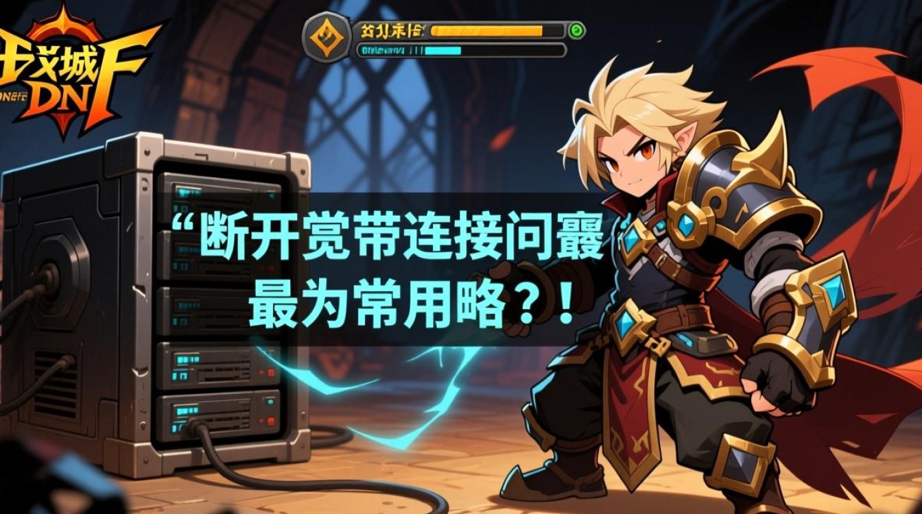 dnf会断开宽带连接服务器