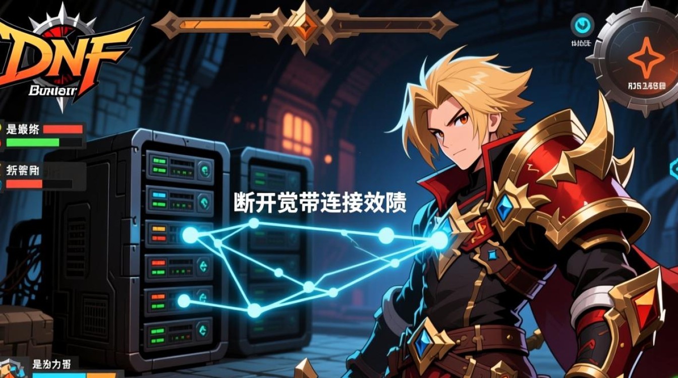 dnf会断开宽带连接服务器