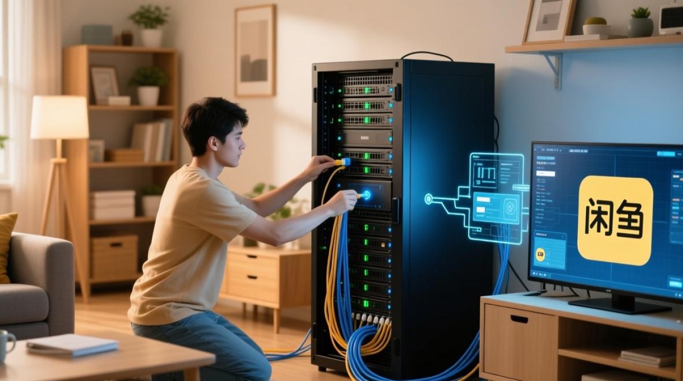 闲鱼怎样安装宽带服务器