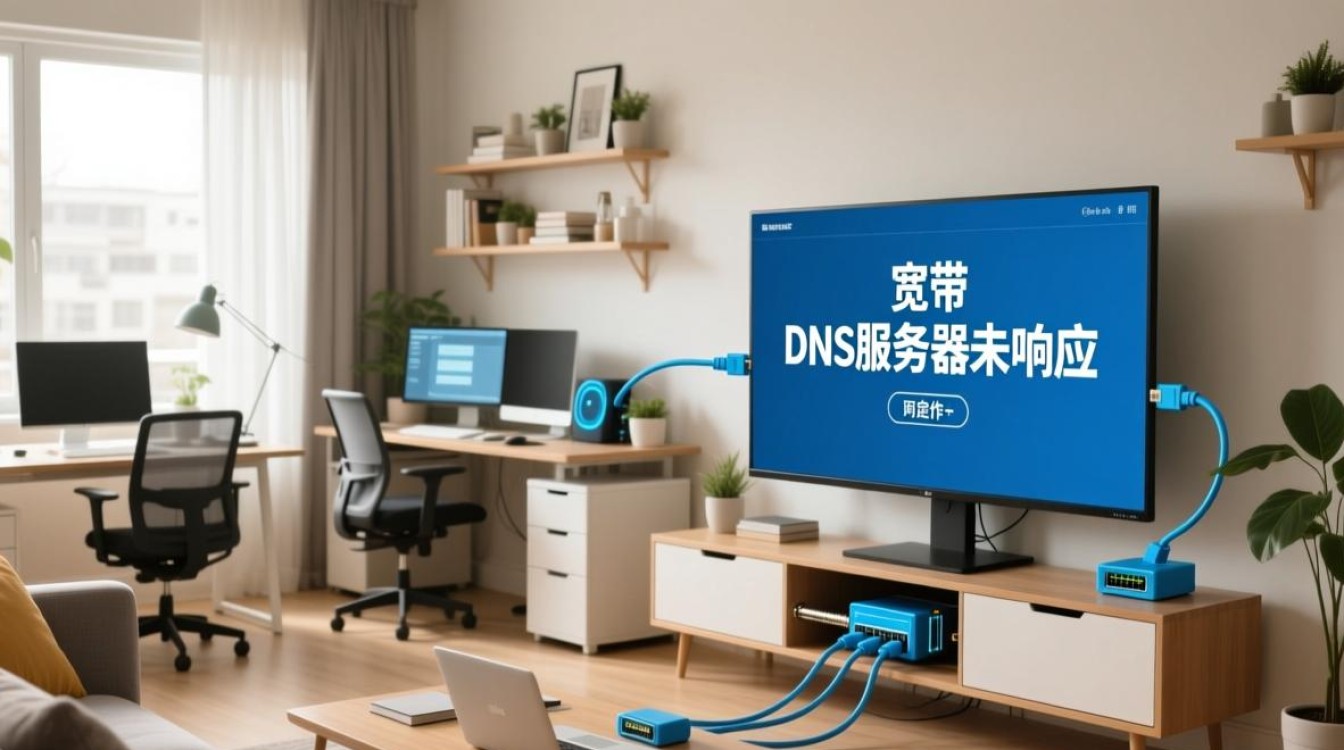 dns服务器未响应宽带灯不亮