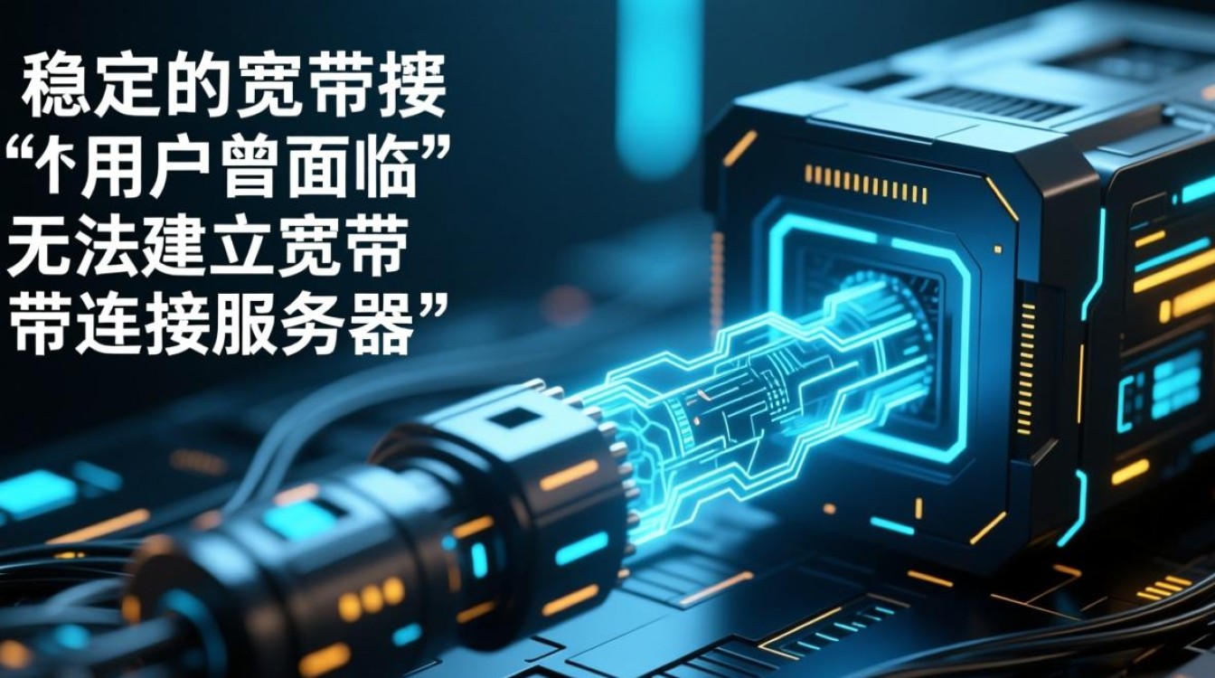 不能建立宽带连接服务器