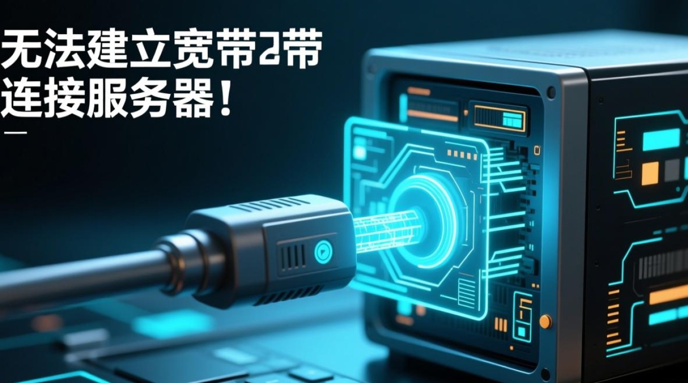 不能建立宽带连接服务器