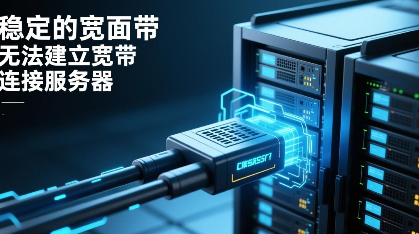 不能建立宽带连接服务器